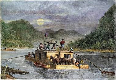 The Flatboat Era: How Rivermen Built the Midwest