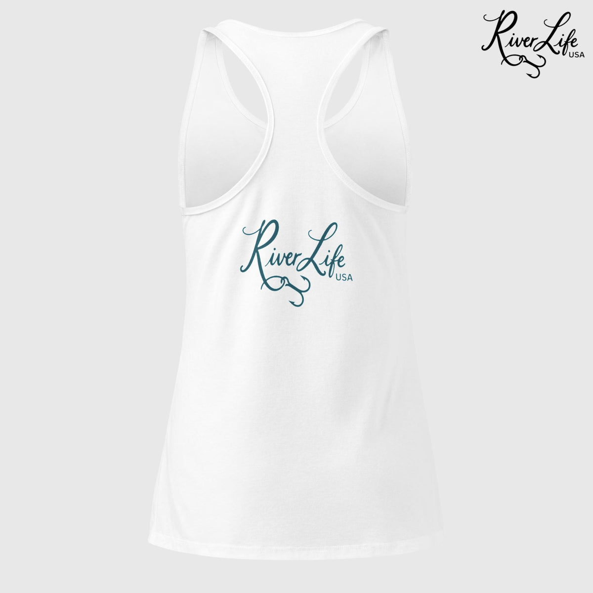 Beaches Be Salty | Women’s Fitted Racerback Tank Top-Hot Pink-River Life USA
