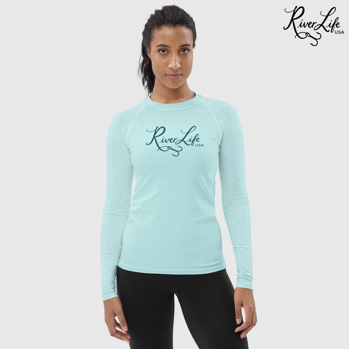 Beaches Be Salty | Women's Rash Guard-XS-River Life USA