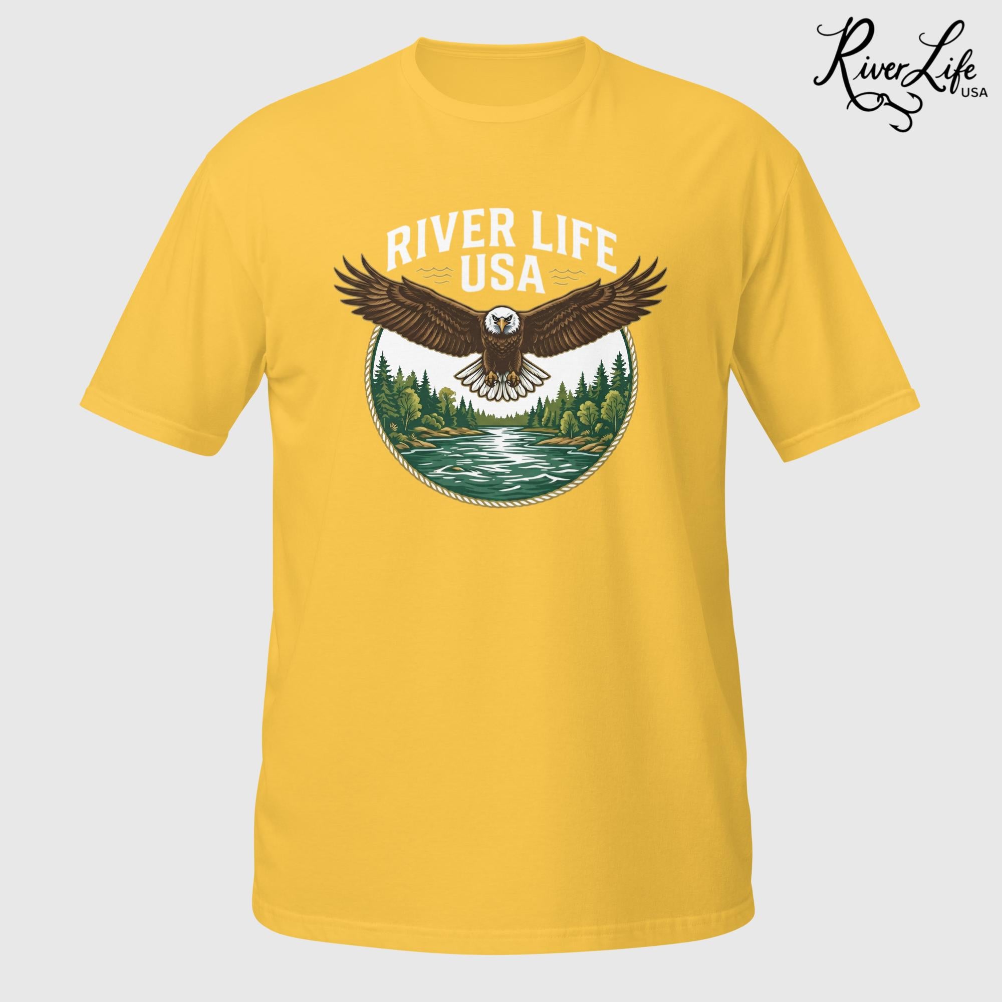 Eagle | Short-Sleeve Unisex T-Shirt-Daisy-River Life USA