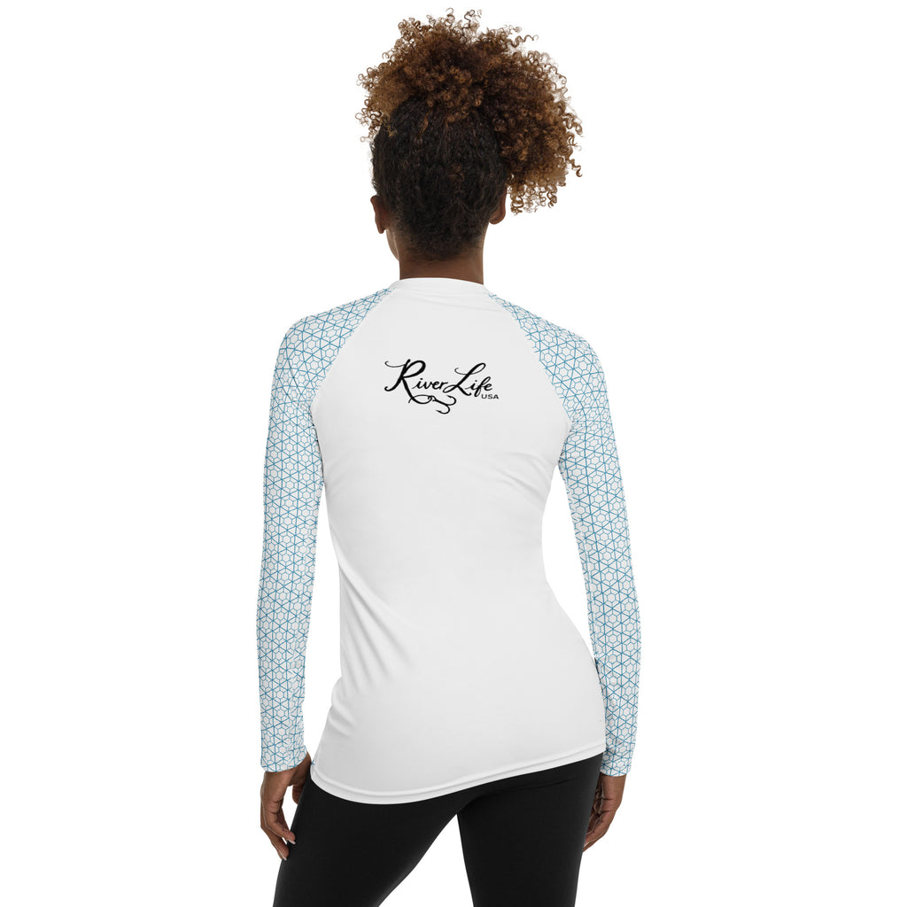 Find Your Flow | Womens Rash Guard-XS-River Life USA