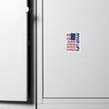 Fish Flag | Kiss-cut Vinyl Decals-3″×4″-River Life USA