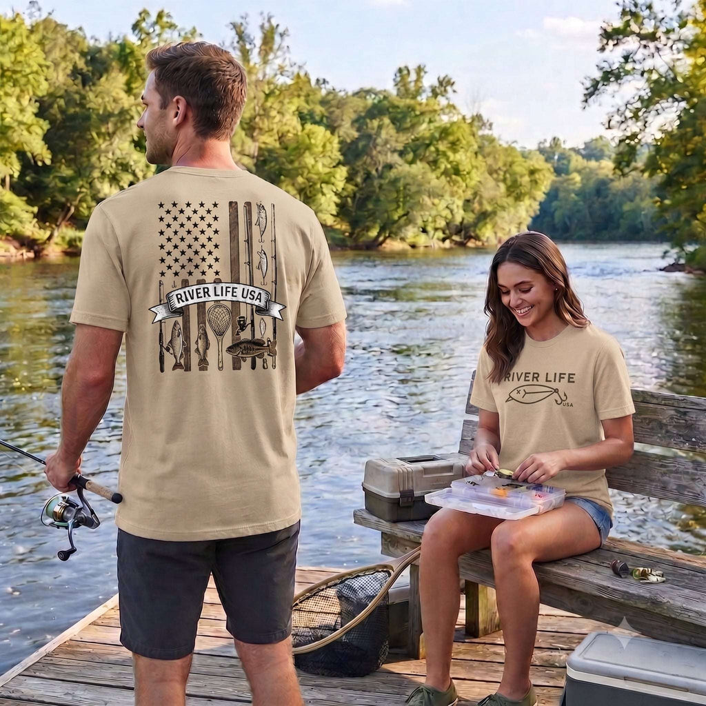 Fishing Gear Flag | Short-Sleeve Unisex T-Shirt