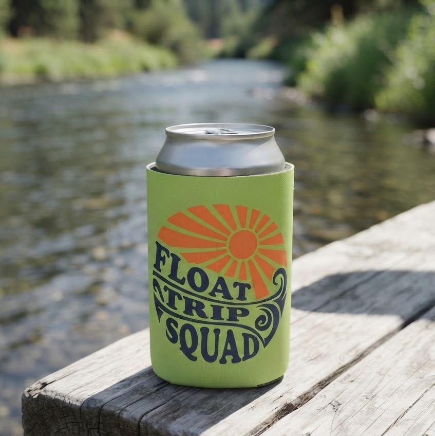 Float Trip Squad | Can Koozie-River Life USA