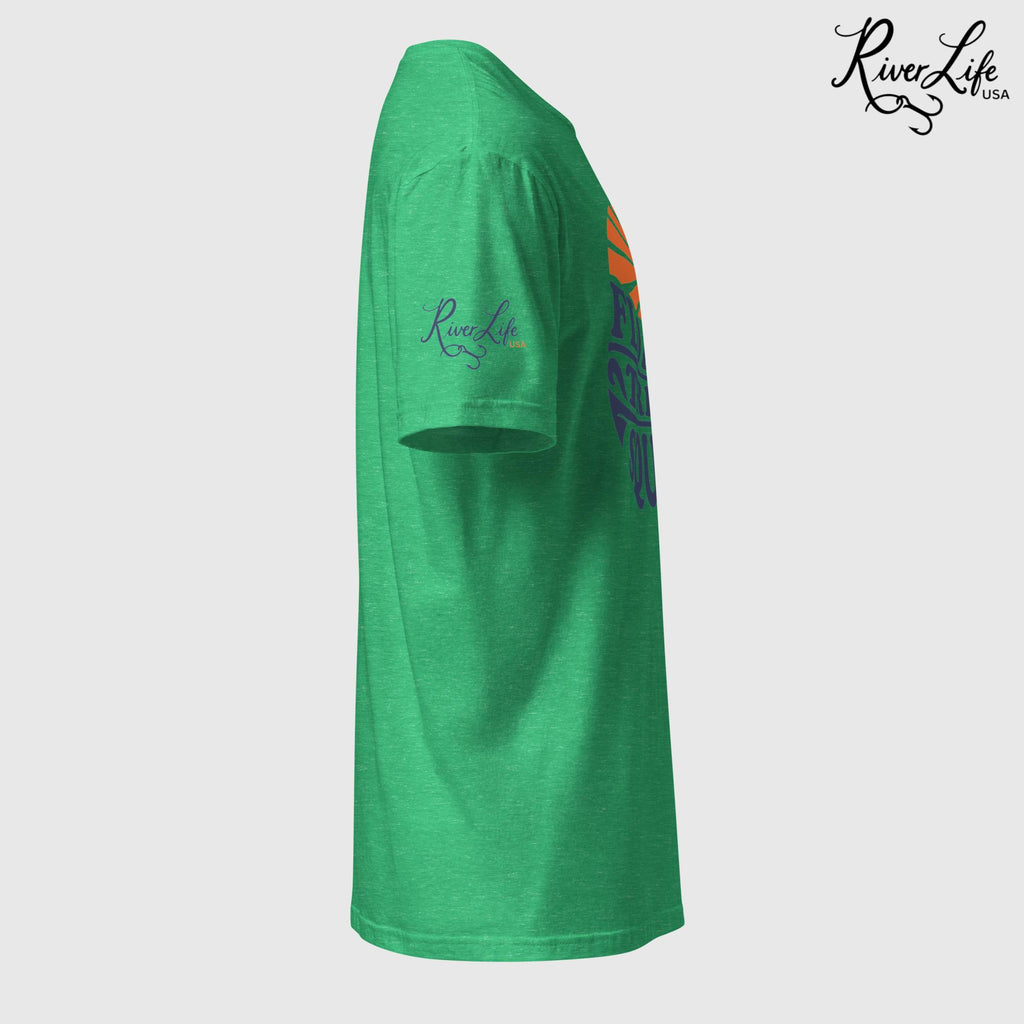 Float Trip Squad | Short-Sleeve Unisex T-Shirt-Heather Irish Green-River Life USA