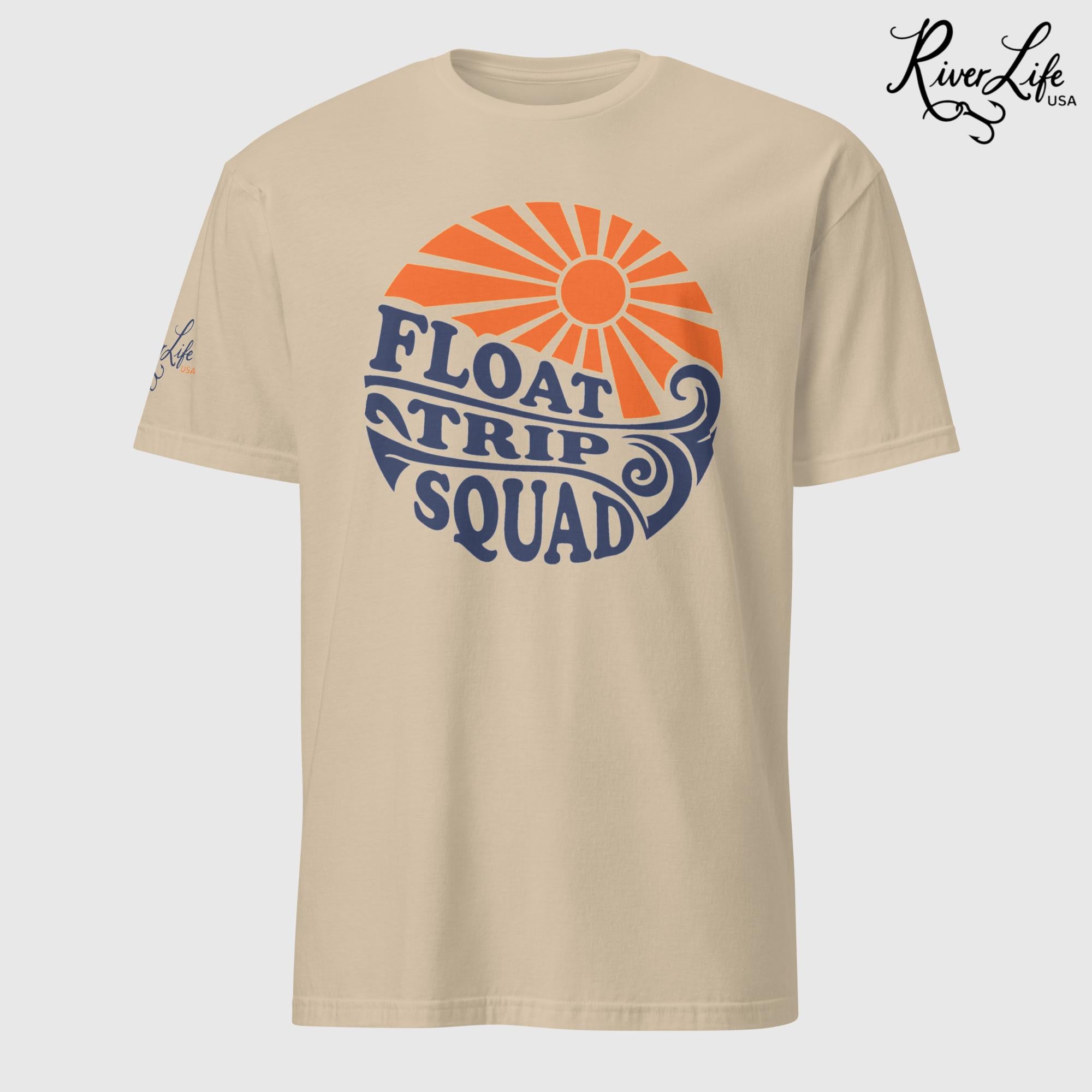 Float Trip Squad | Short-Sleeve Unisex T-Shirt-Sand-River Life USA
