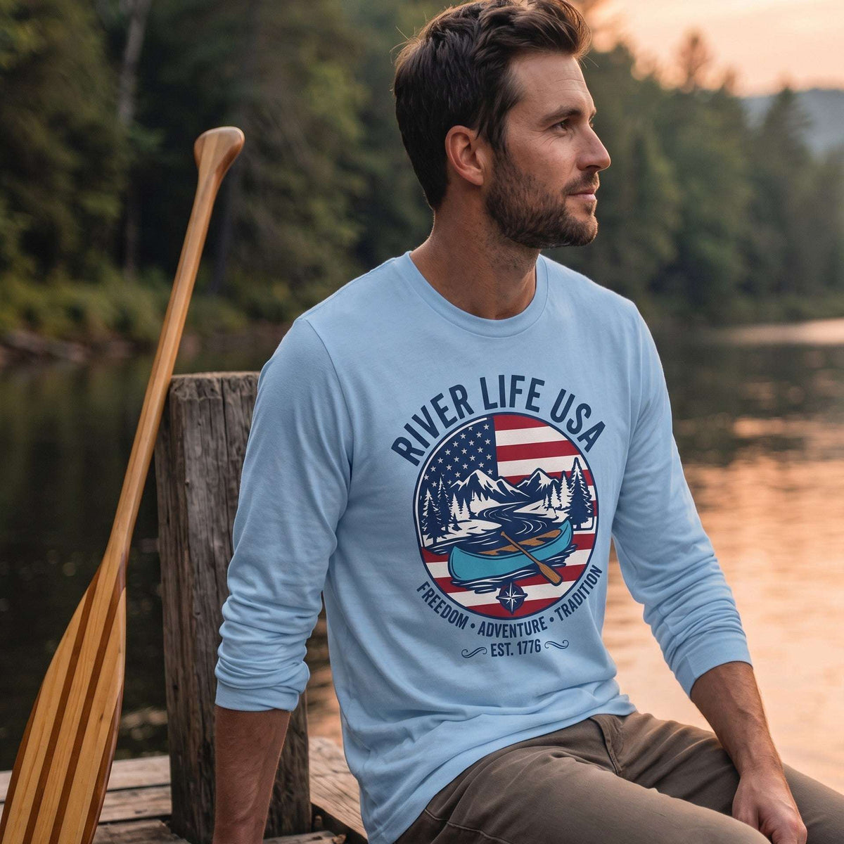 Freedom Adventure Tradition | Long-Sleeve Unisex T-Shirt