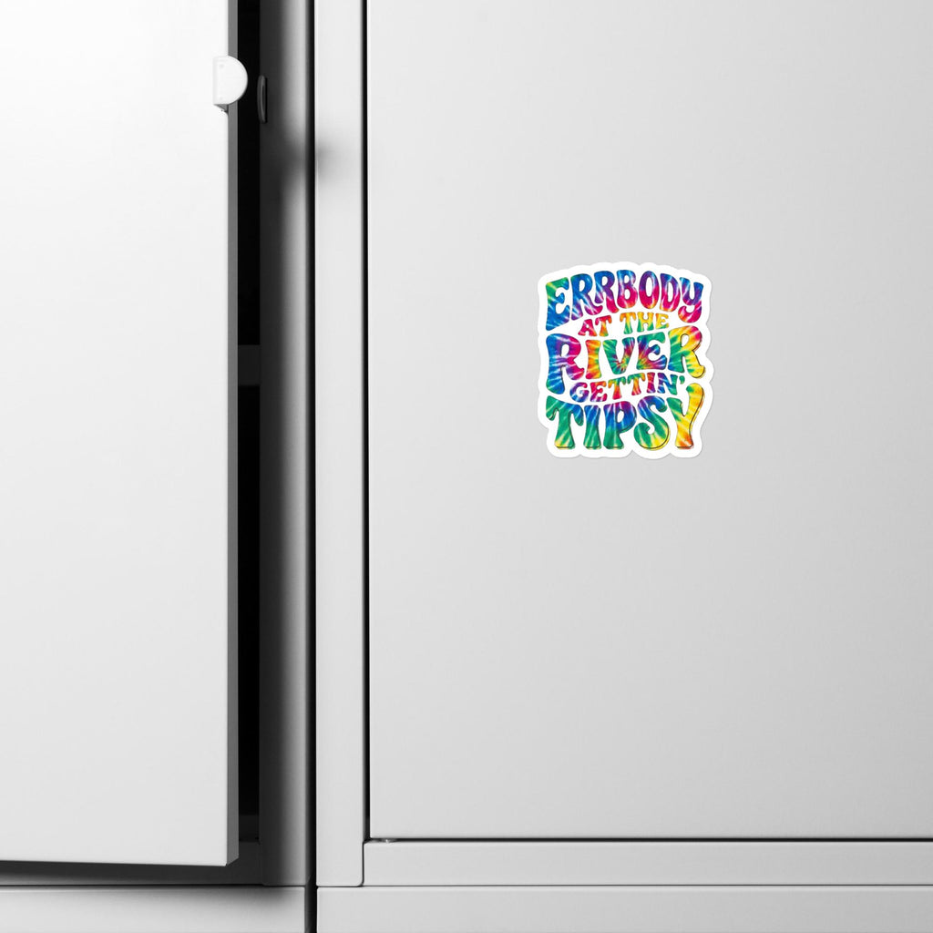 Gettin' Tipsy | Kiss-cut Vinyl Decals-4″×6″-River Life USA