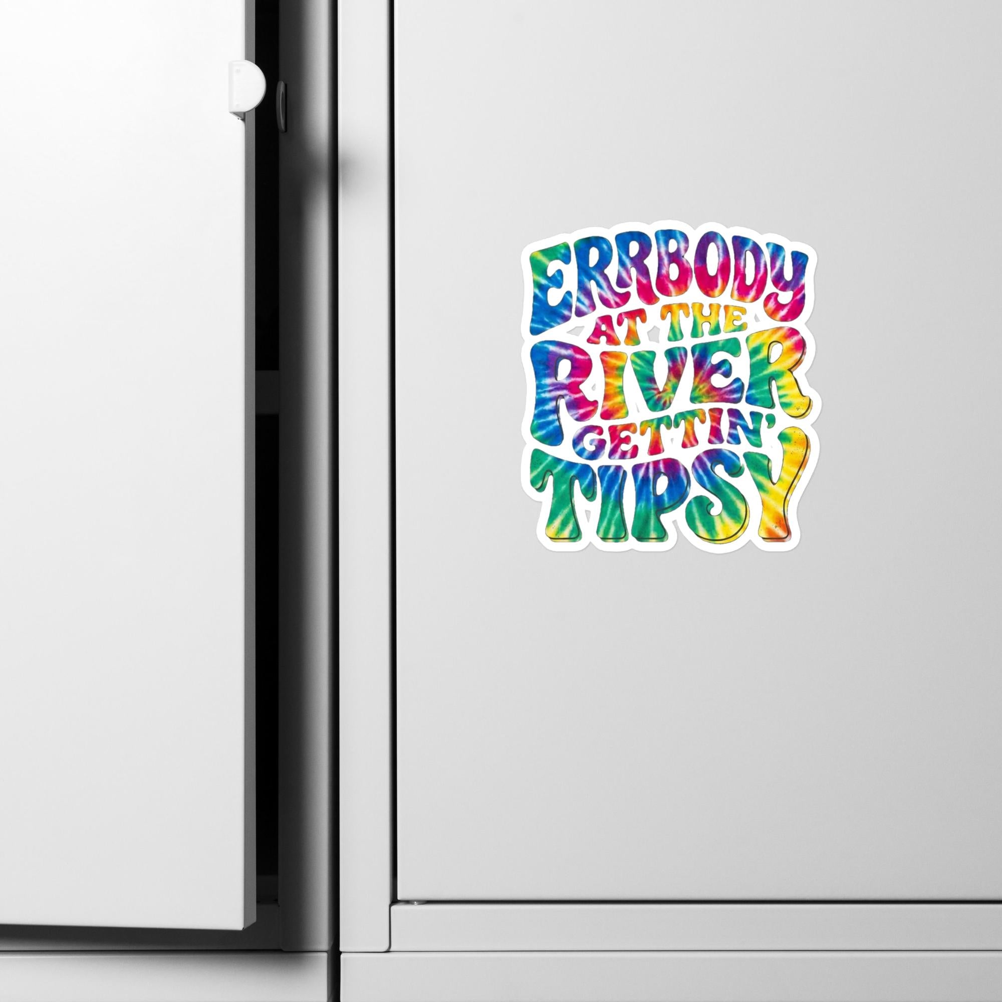 Gettin' Tipsy | Kiss-cut Vinyl Decals-6″×8″-River Life USA