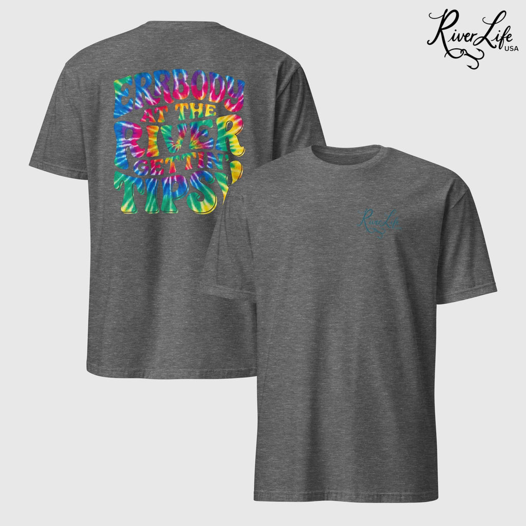 Gettin' Tipsy | Short-Sleeve Unisex T-Shirt-Graphite Heather-River Life USA