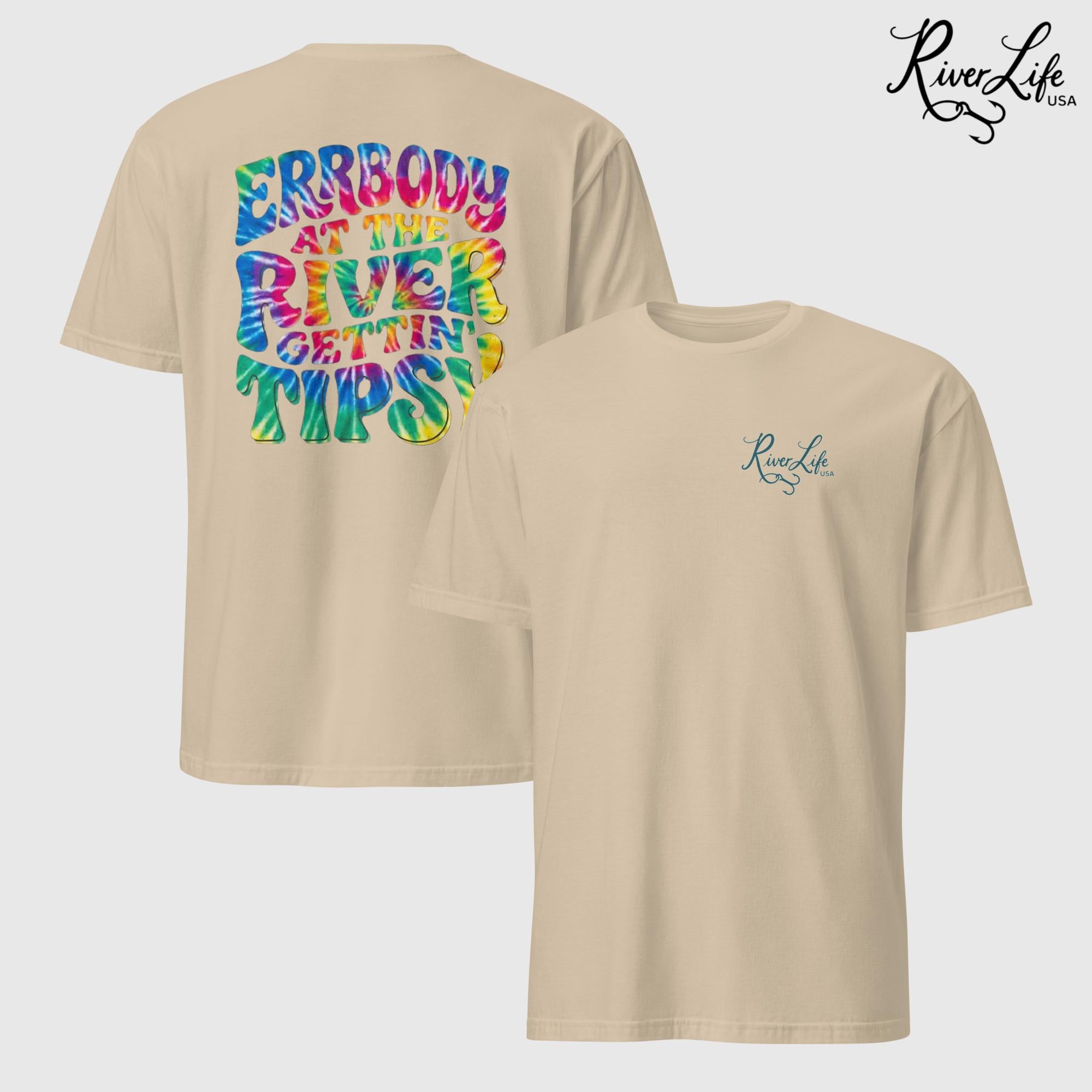 Gettin' Tipsy | Short-Sleeve Unisex T-Shirt-Sand-River Life USA