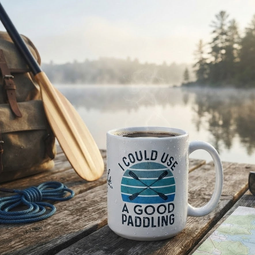 I Could Use A Good Paddling | Ceramic Coffee Mug-11 oz-River Life USA