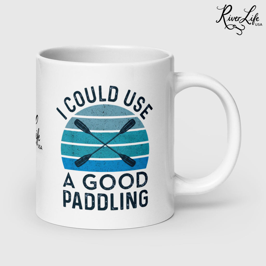 I Could Use A Good Paddling | Ceramic Coffee Mug-11 oz-River Life USA