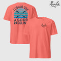 I Could Use a Good Paddling | Short-Sleeve Unisex T-Shirt-Coral Silk-River Life USA