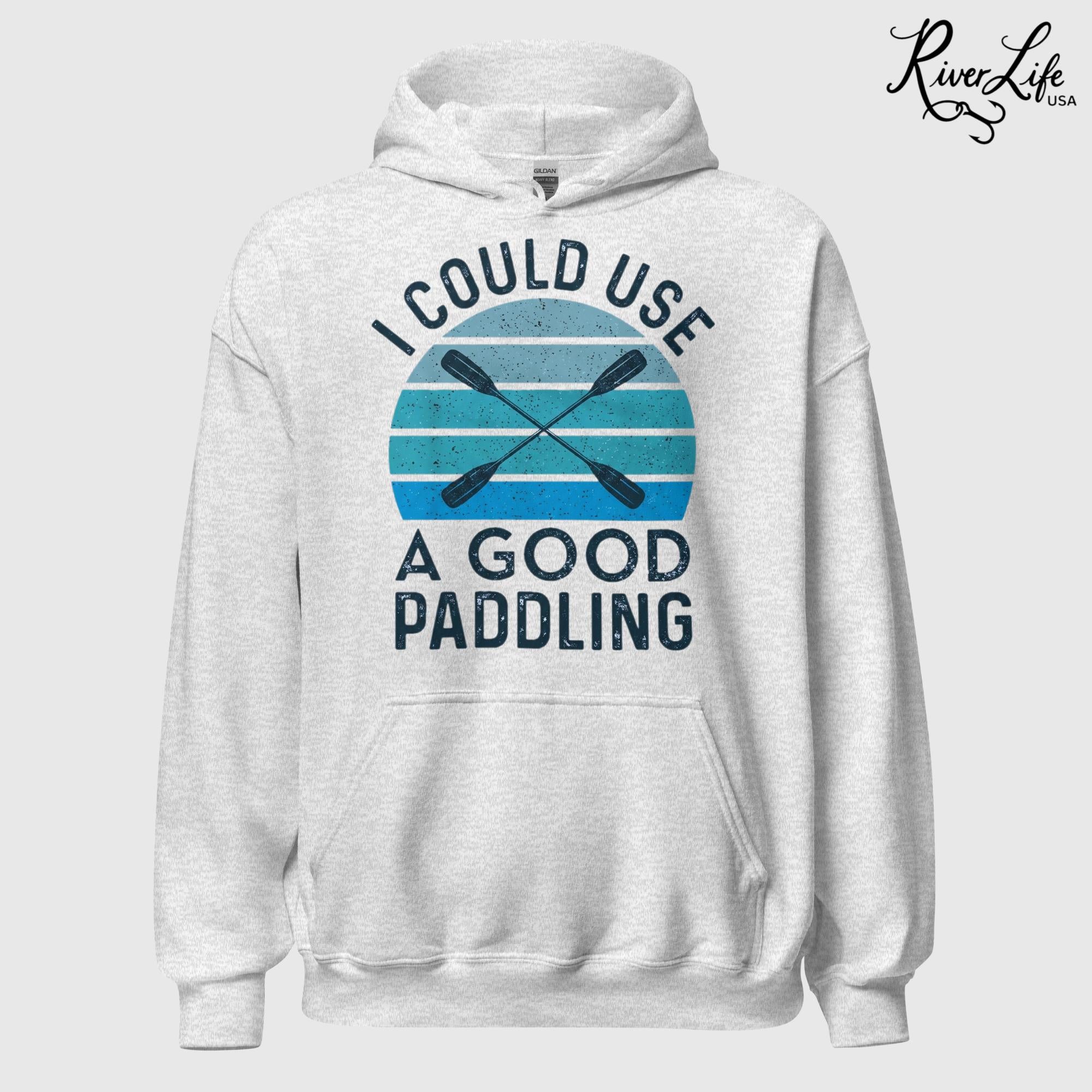 I Could Use A Good Paddling | Womens Pullover Hoodie-ash-River Life USA
