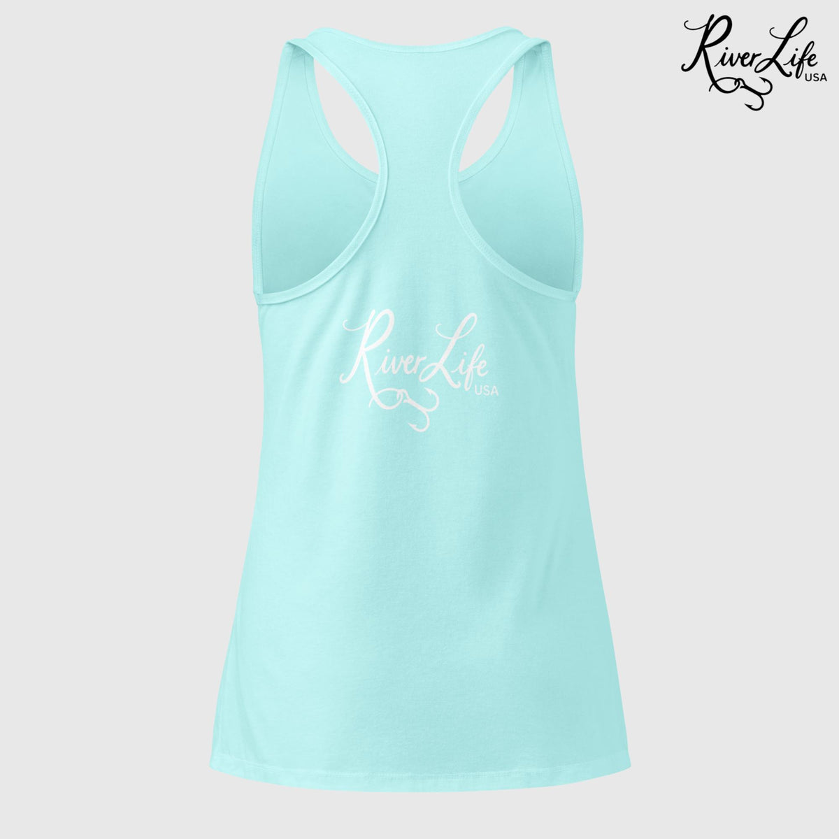 I Need a Good Paddling | Women's Fitted Racerback Tank Top-Black-River Life USA