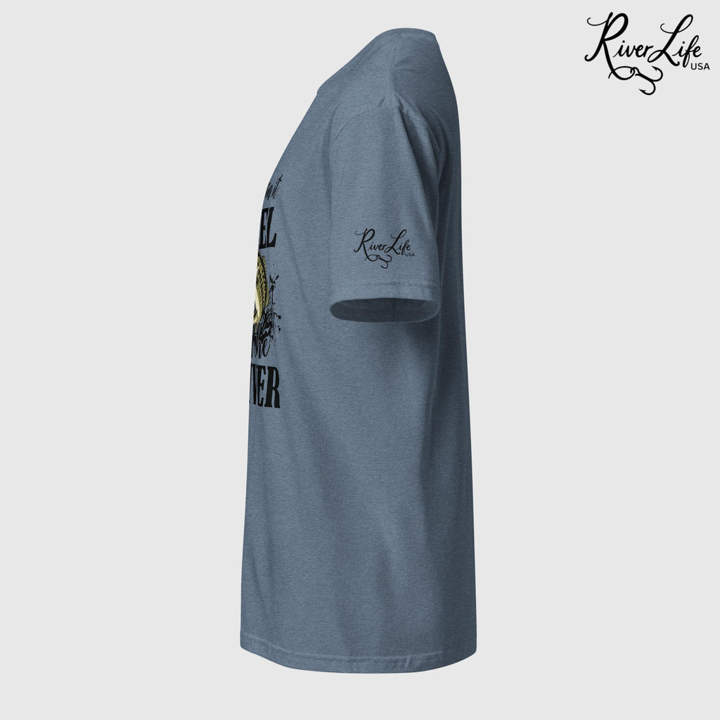 Keepin' it Reel on the River | Short-Sleeve Unisex T-Shirt-Sand-River Life USA