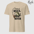 Keepin' it Reel on the River | Short-Sleeve Unisex T-Shirt-Sand-River Life USA
