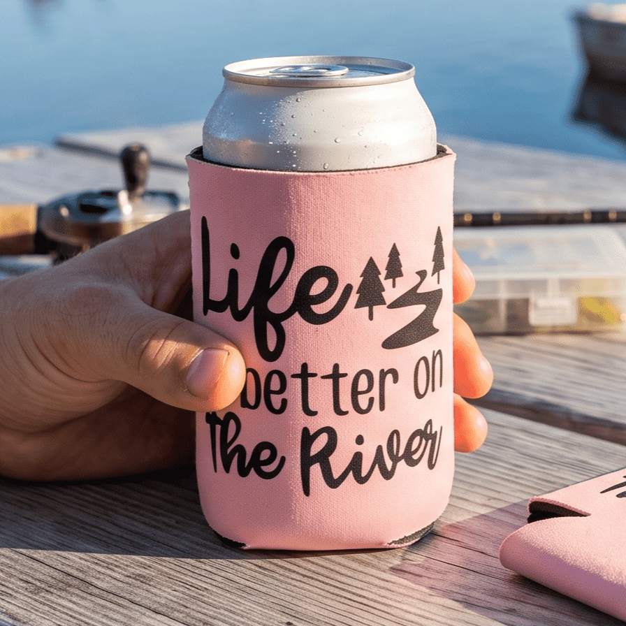 Life Is Better On The River | Can Koozie