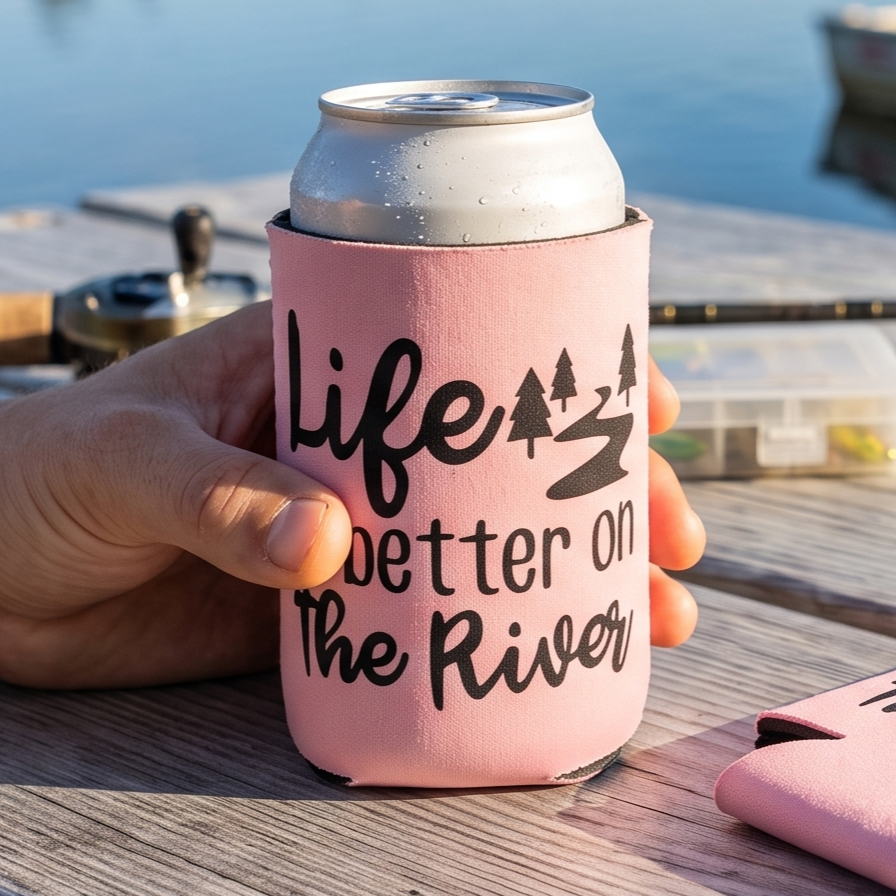 Life Is Better On The River | Can Koozie (Market)-River Life USA