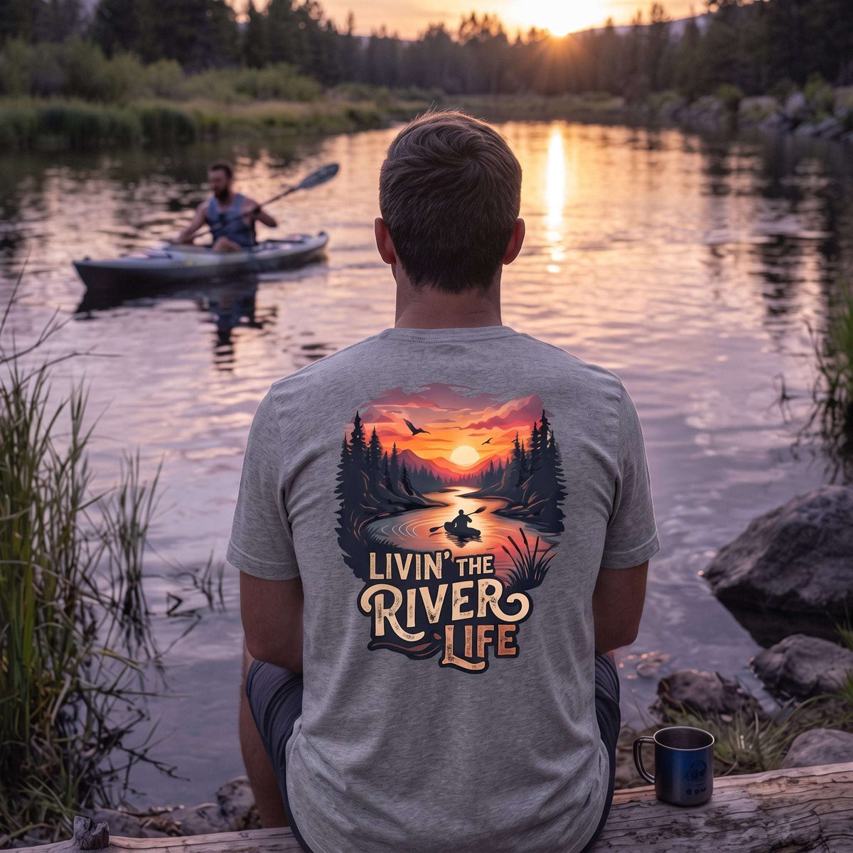 Livin' the River Life | Short-Sleeve Unisex T-Shirt