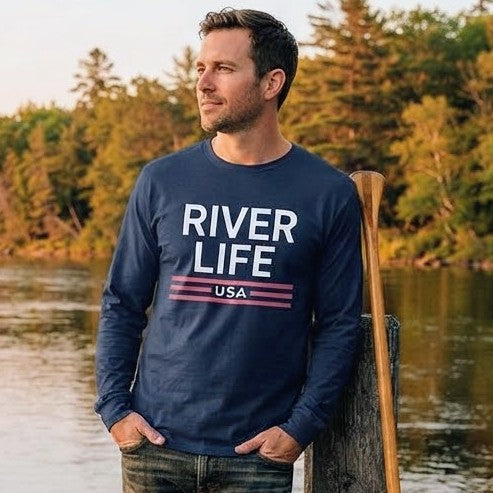 Patriot Red White & Blue | Long-Sleeve Unisex T-Shirt