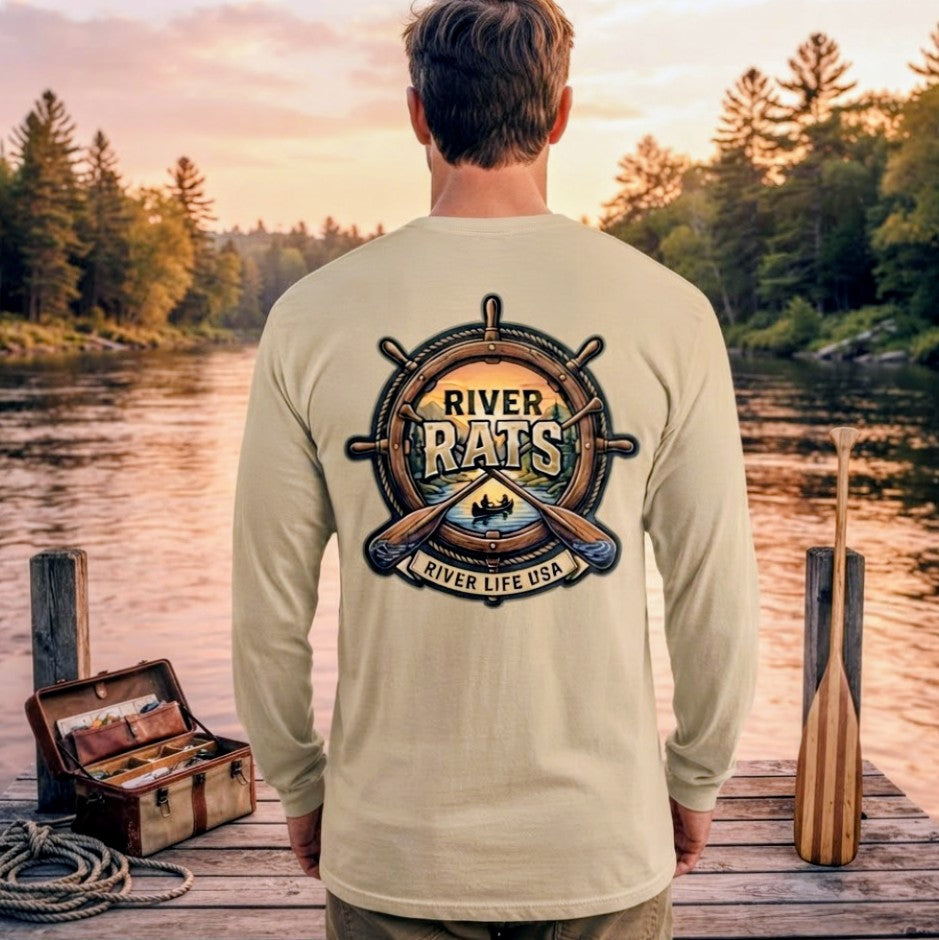 River Rats Helm | Long-Sleeve Unisex T-Shirt