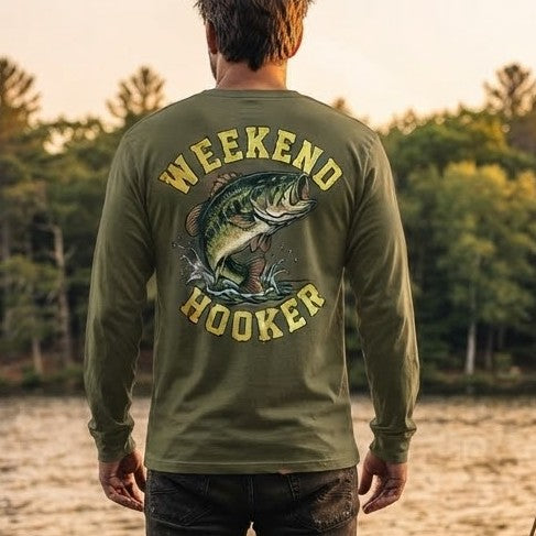 Weekend Hooker | Long-Sleeve Men's T-Shirt