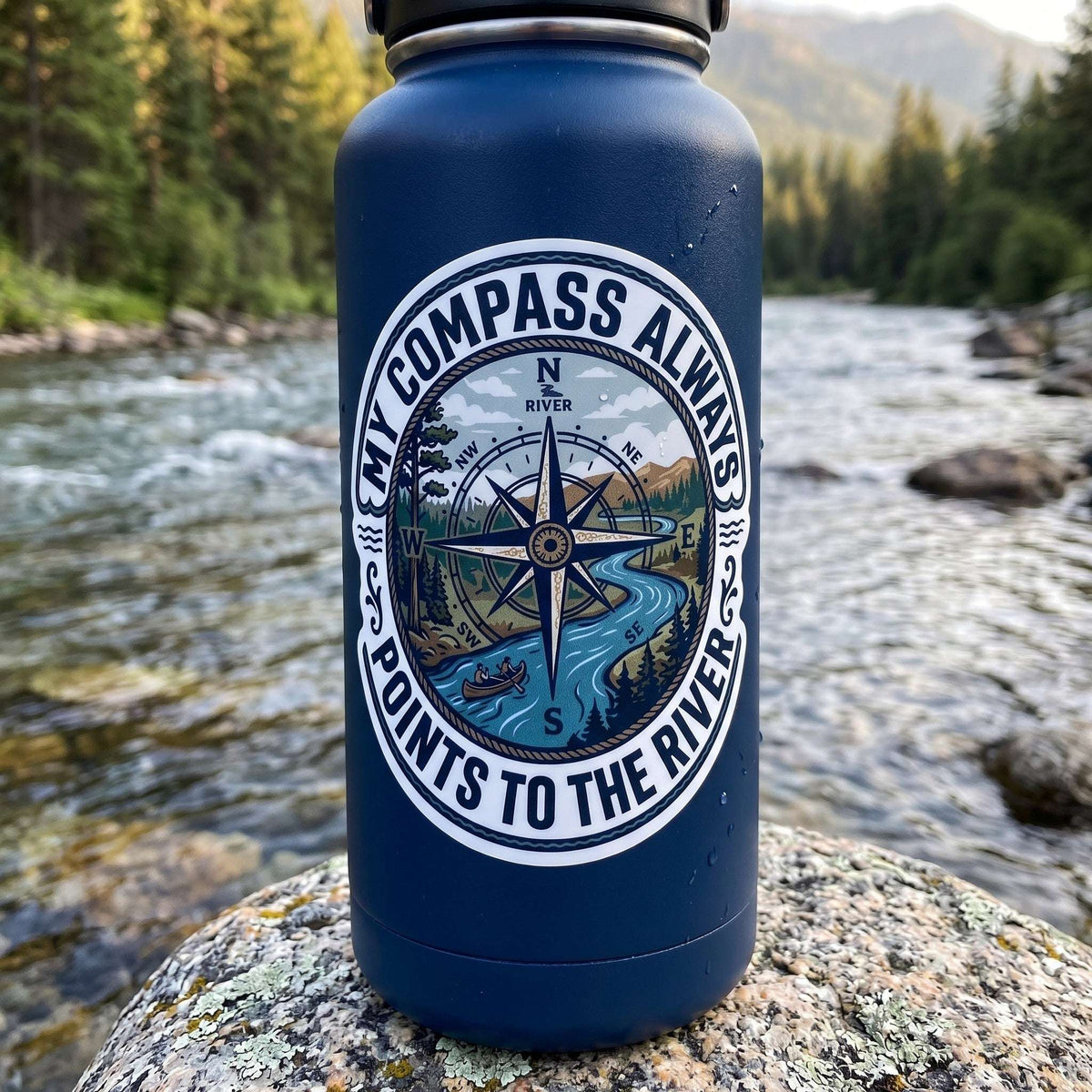 My Compass | Kiss-cut Vinyl Decals