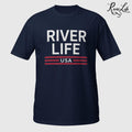 Patriot Red White and Blue | Short-Sleeve Unisex T-Shirt-Navy-River Life USA