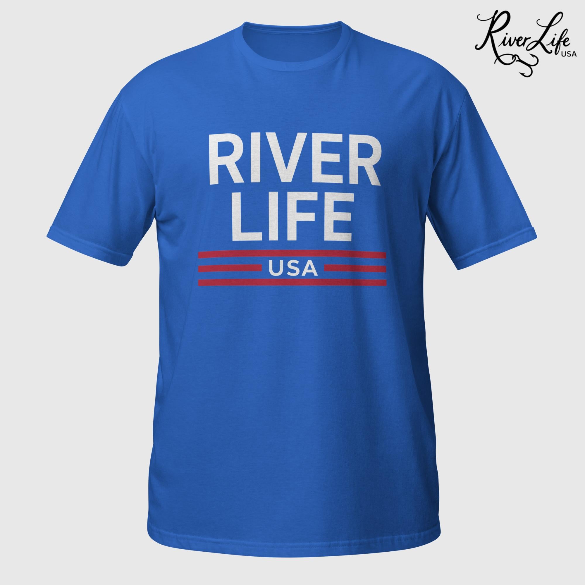 Patriot Red White and Blue | Short-Sleeve Unisex T-Shirt-Royal-River Life USA