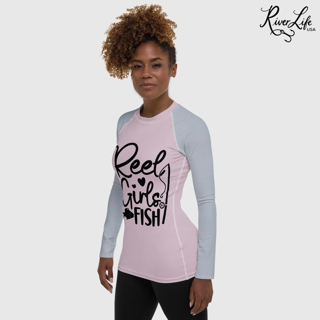 Reel Girls Fish | Women's Rash Guard-XS-River Life USA