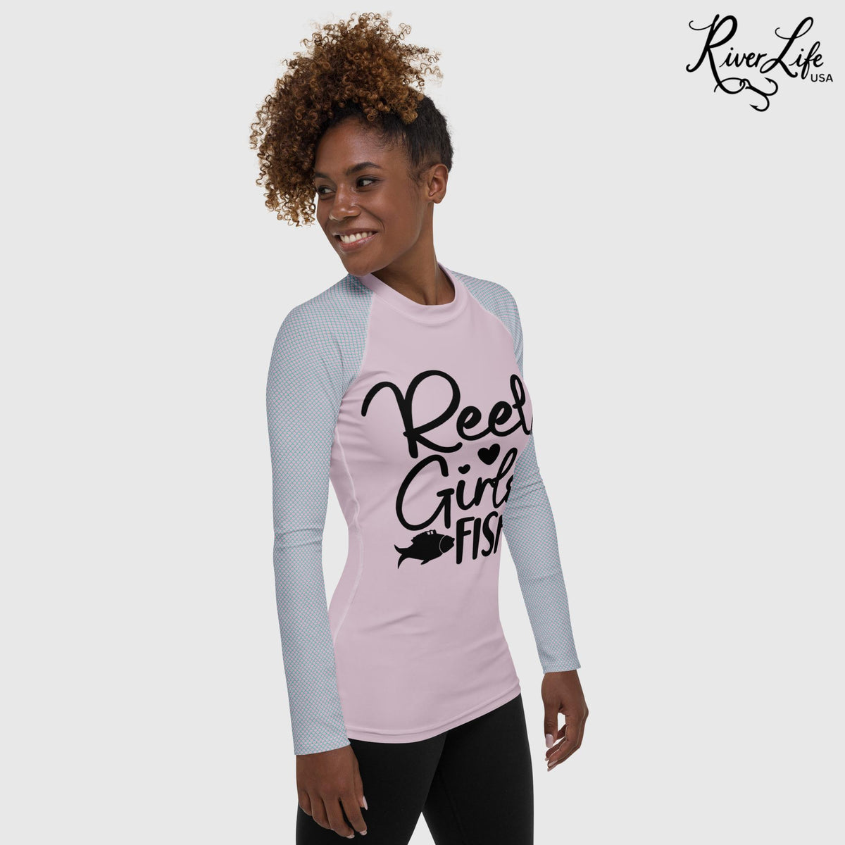 Reel Girls Fish | Women's Rash Guard-XS-River Life USA