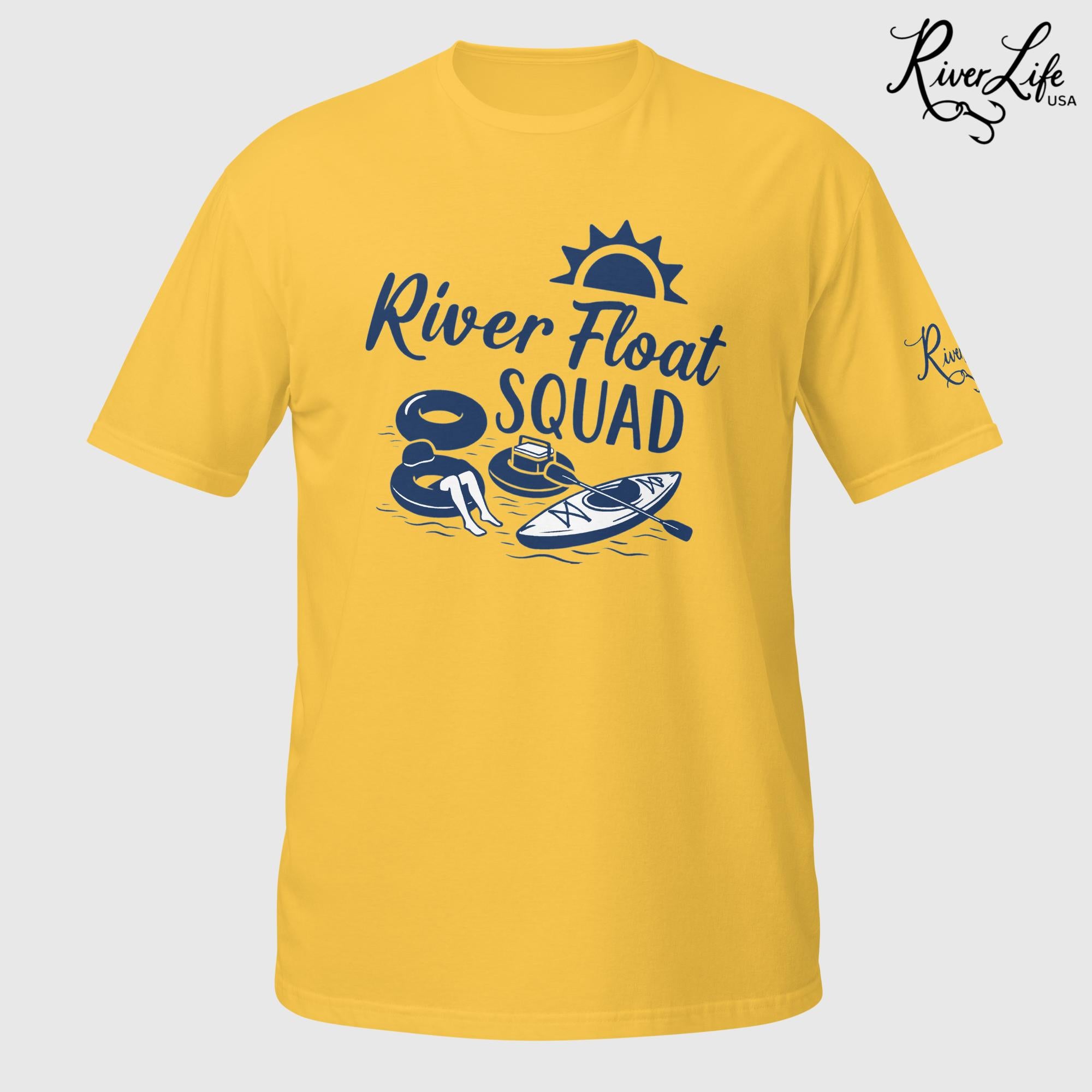 River Float Squad | Short-Sleeve Unisex T-Shirt-Daisy-River Life USA