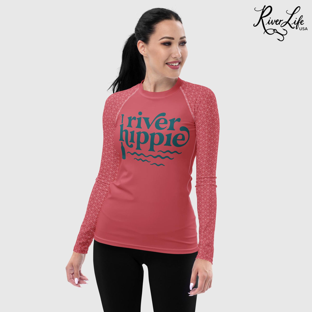 River Hippie | Women's Rash Guard-XS-River Life USA