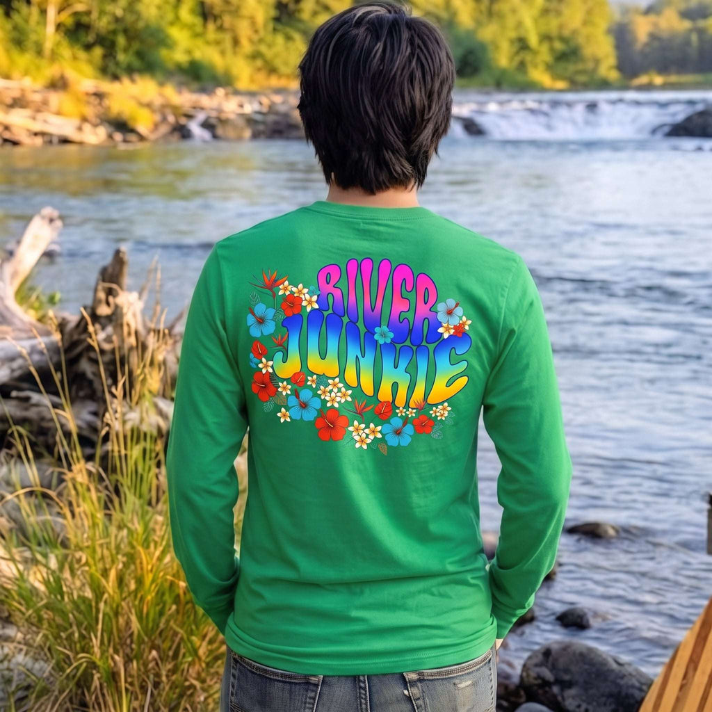 River Junkie | Long-Sleeve Women's T-Shirt