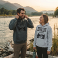 River Life - Unsalted | Unisex Pullover Hoodie-Graphite Heather-River Life USA