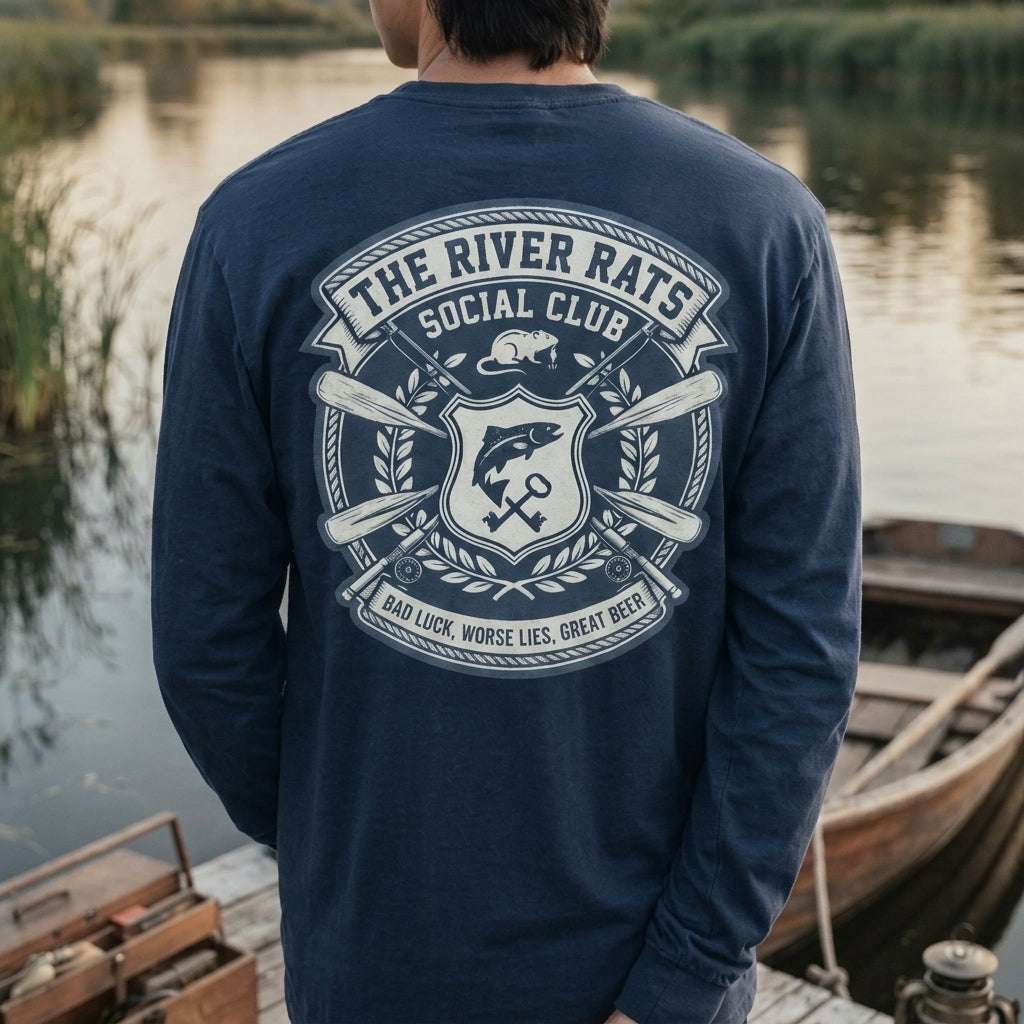 River Rats Social Club | Unisex Long Sleeve Shirt