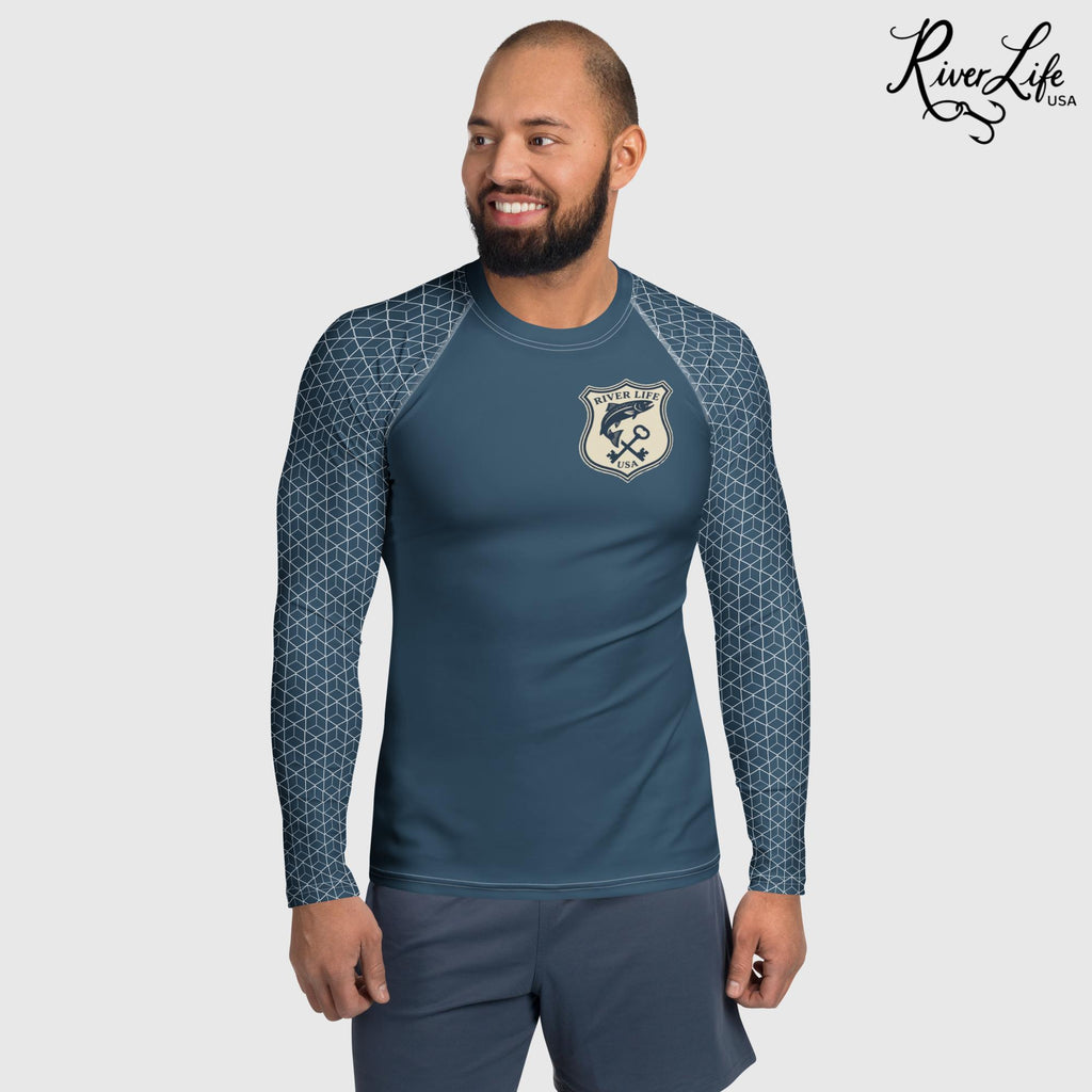 River Rats Social Club | Men's Rash Guard-S-River Life USA