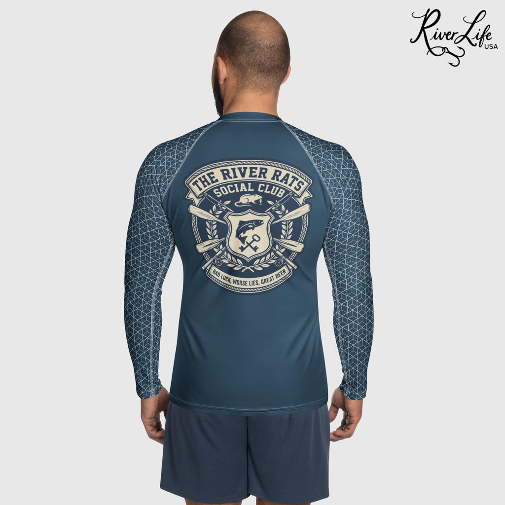 River Rats Social Club | Men's Rash Guard-S-River Life USA