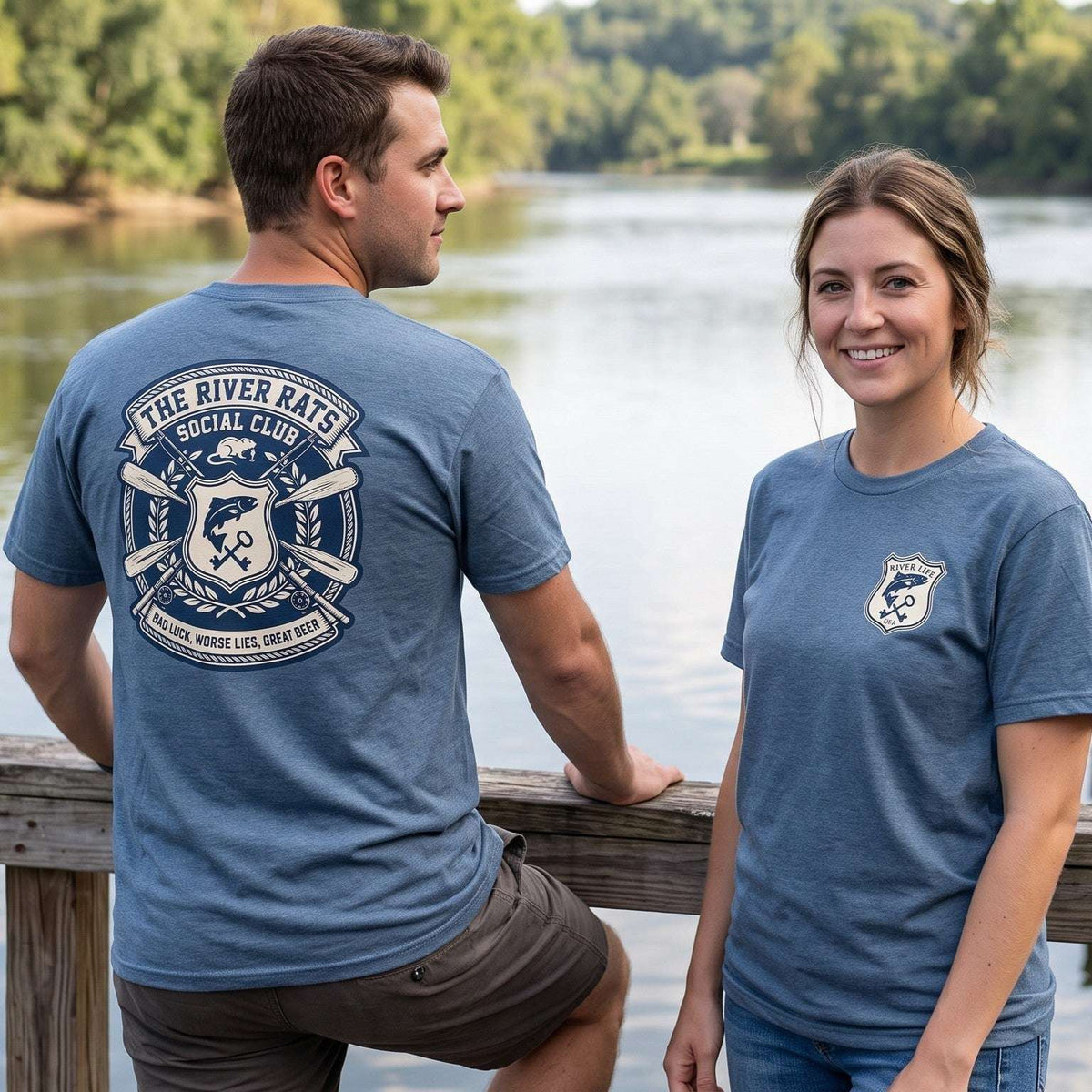 River Rats Social Club | Short-Sleeve Unisex T-Shirt