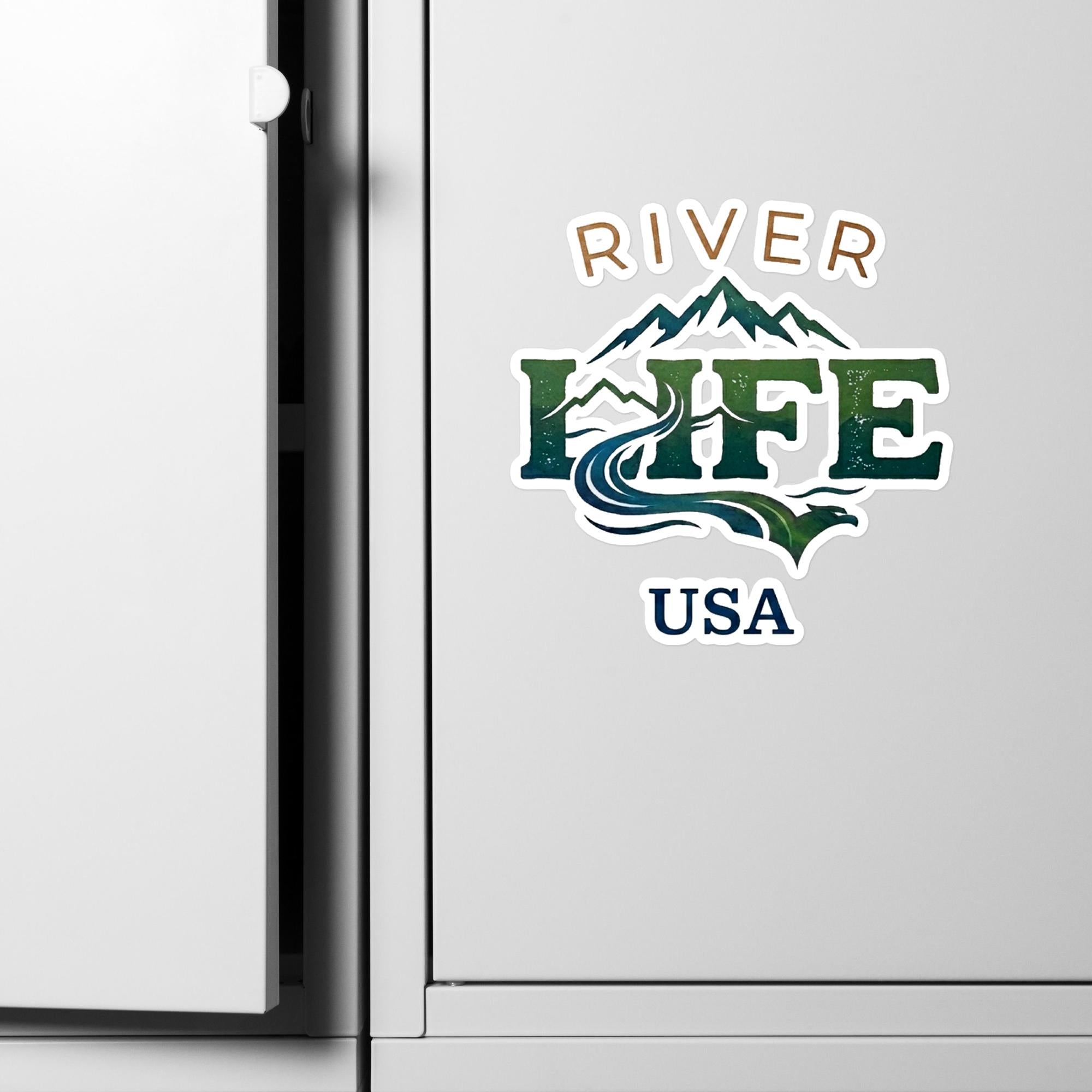 Spectrum | Kiss-cut Vinyl Decals-8″×10″-River Life USA