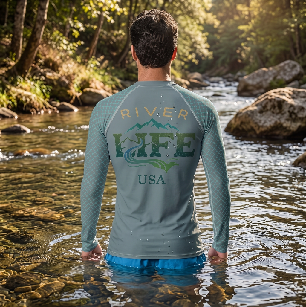 Spectrum | Men's Rash Guard-XS-River Life USA