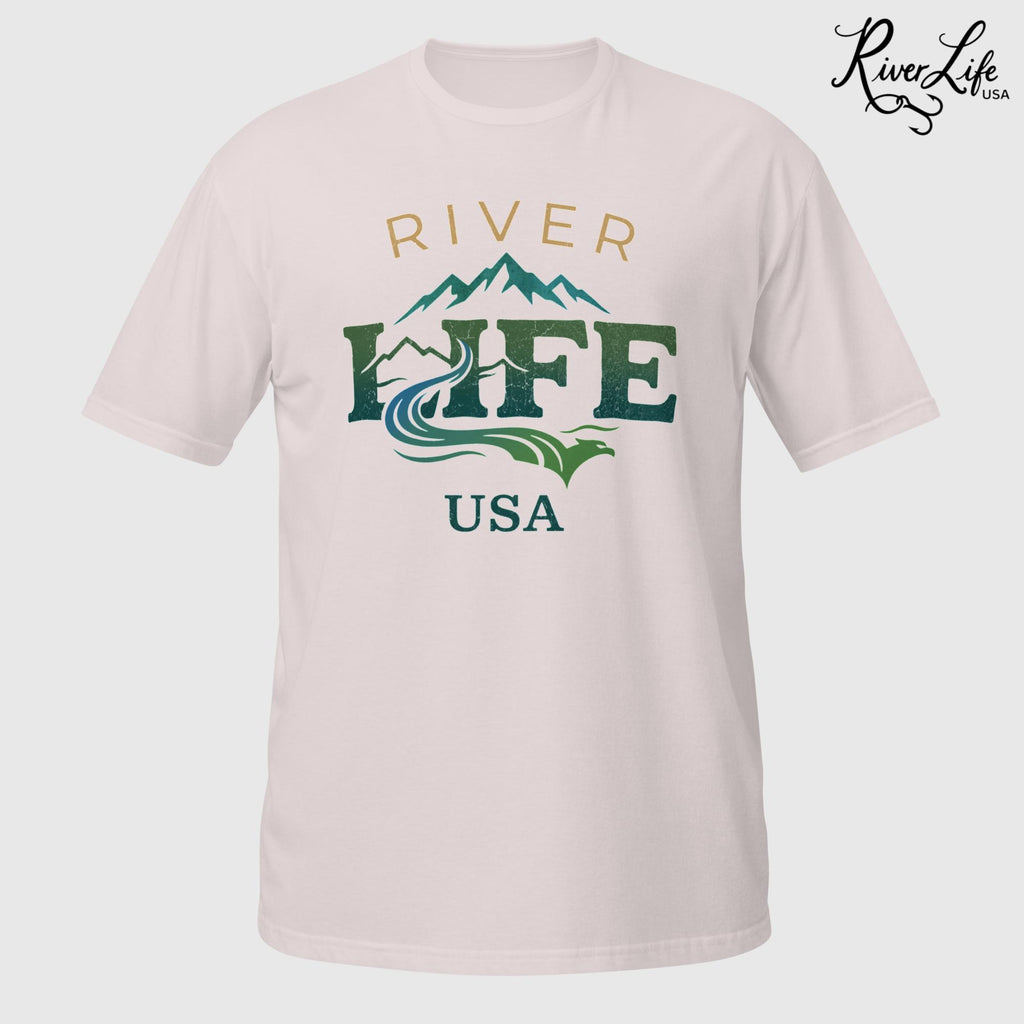 Spectrum | Short-Sleeve Unisex T-Shirt-Ice Grey-River Life USA