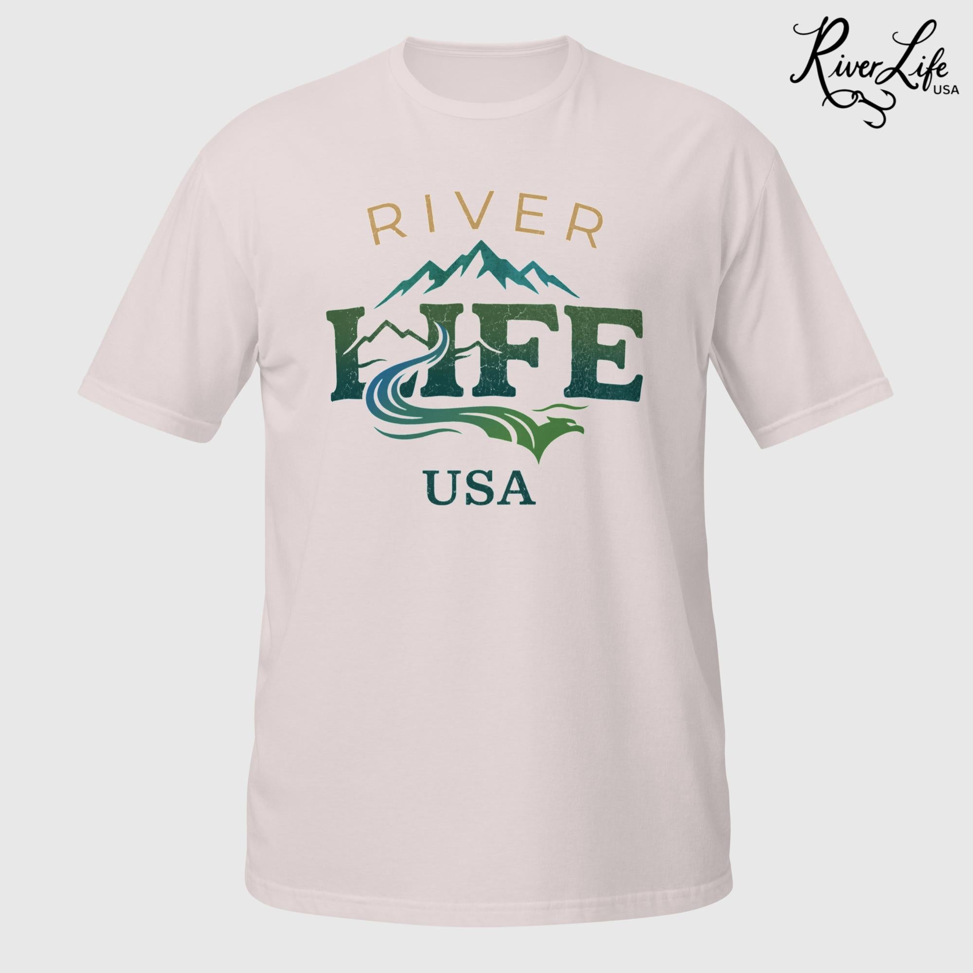 Spectrum | Short-Sleeve Unisex T-Shirt-Ice Grey-River Life USA