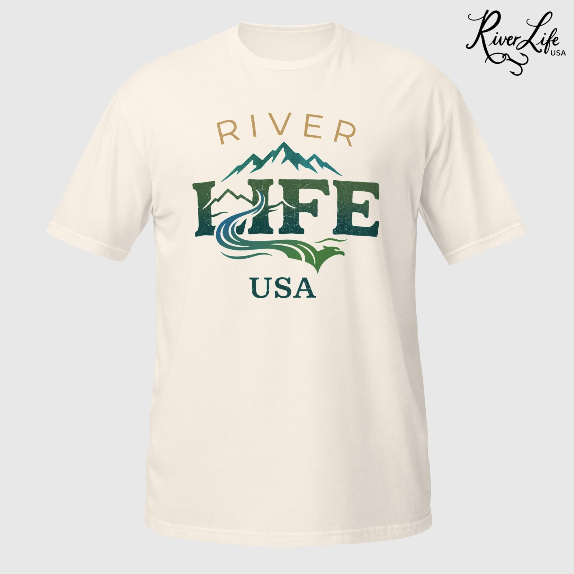 Spectrum | Short-Sleeve Unisex T-Shirt-Natural-River Life USA