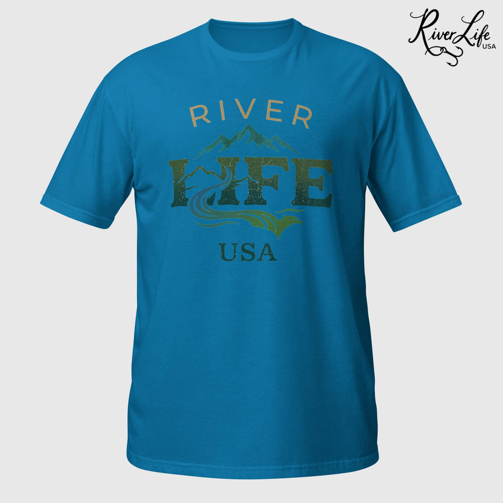 Spectrum | Short-Sleeve Unisex T-Shirt-Sapphire-River Life USA