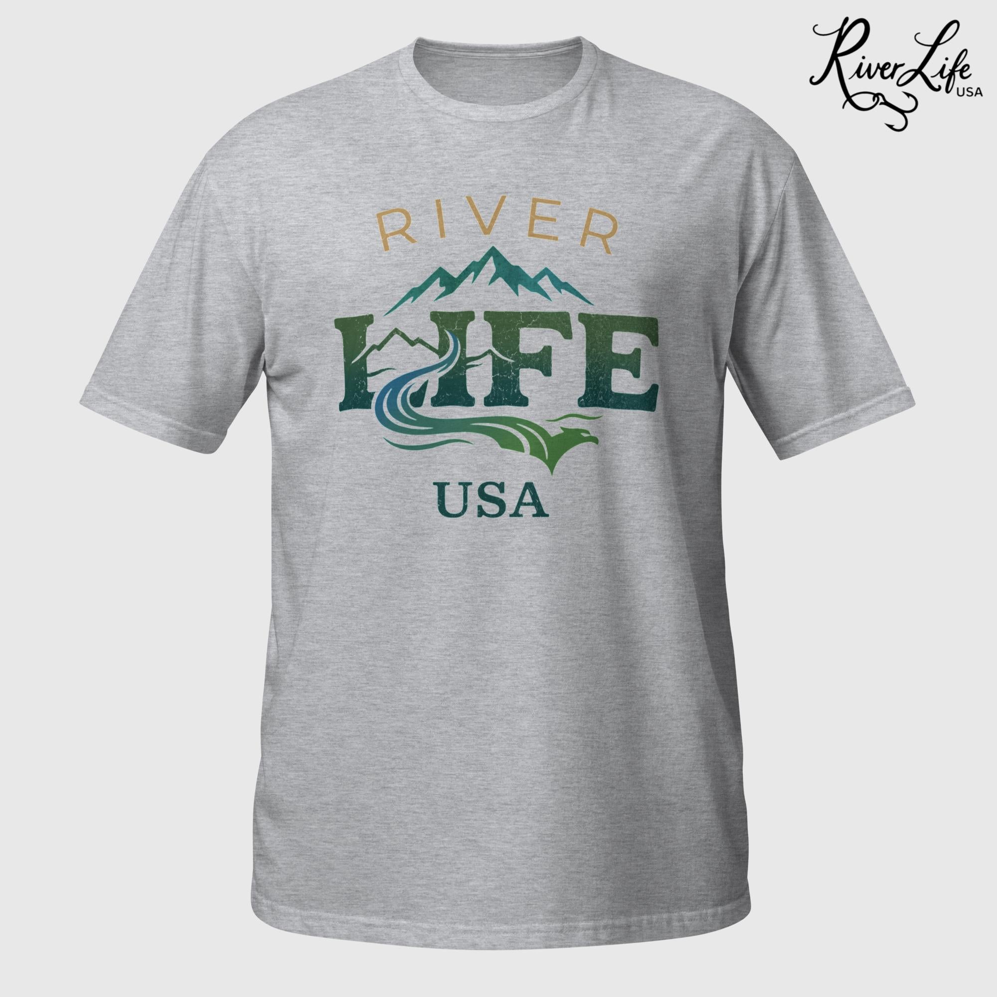Spectrum | Short-Sleeve Unisex T-Shirt-Sport Grey-River Life USA