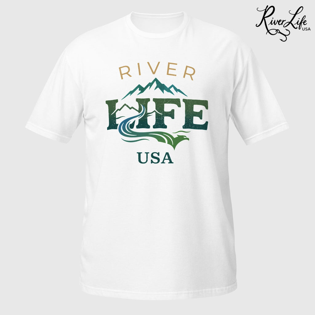 Spectrum | Short-Sleeve Unisex T-Shirt-White-River Life USA