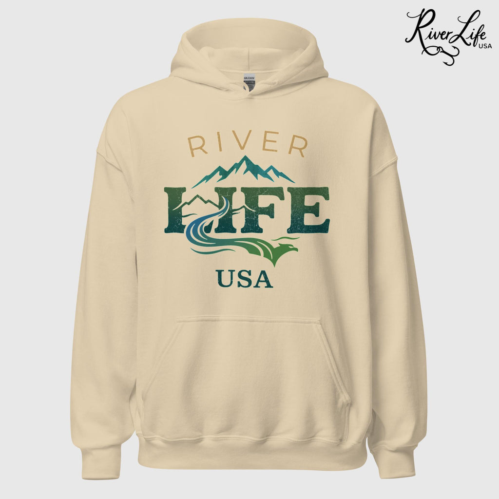 Spectrum | Unisex Pullover Hoodie-Sand-River Life USA